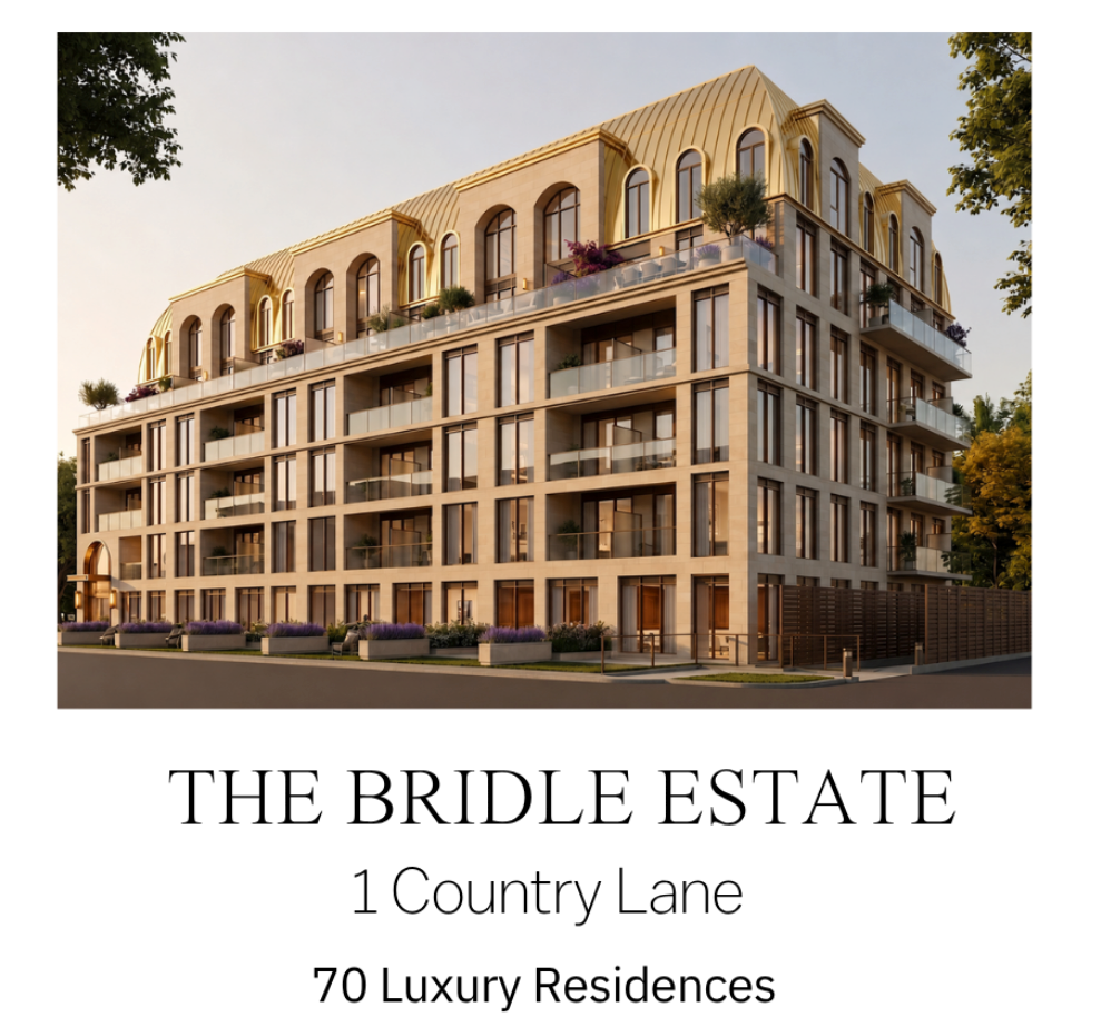 The Bridle Estate, 86 luxury suites at 1 Country Lane, Bridle Path Toronto